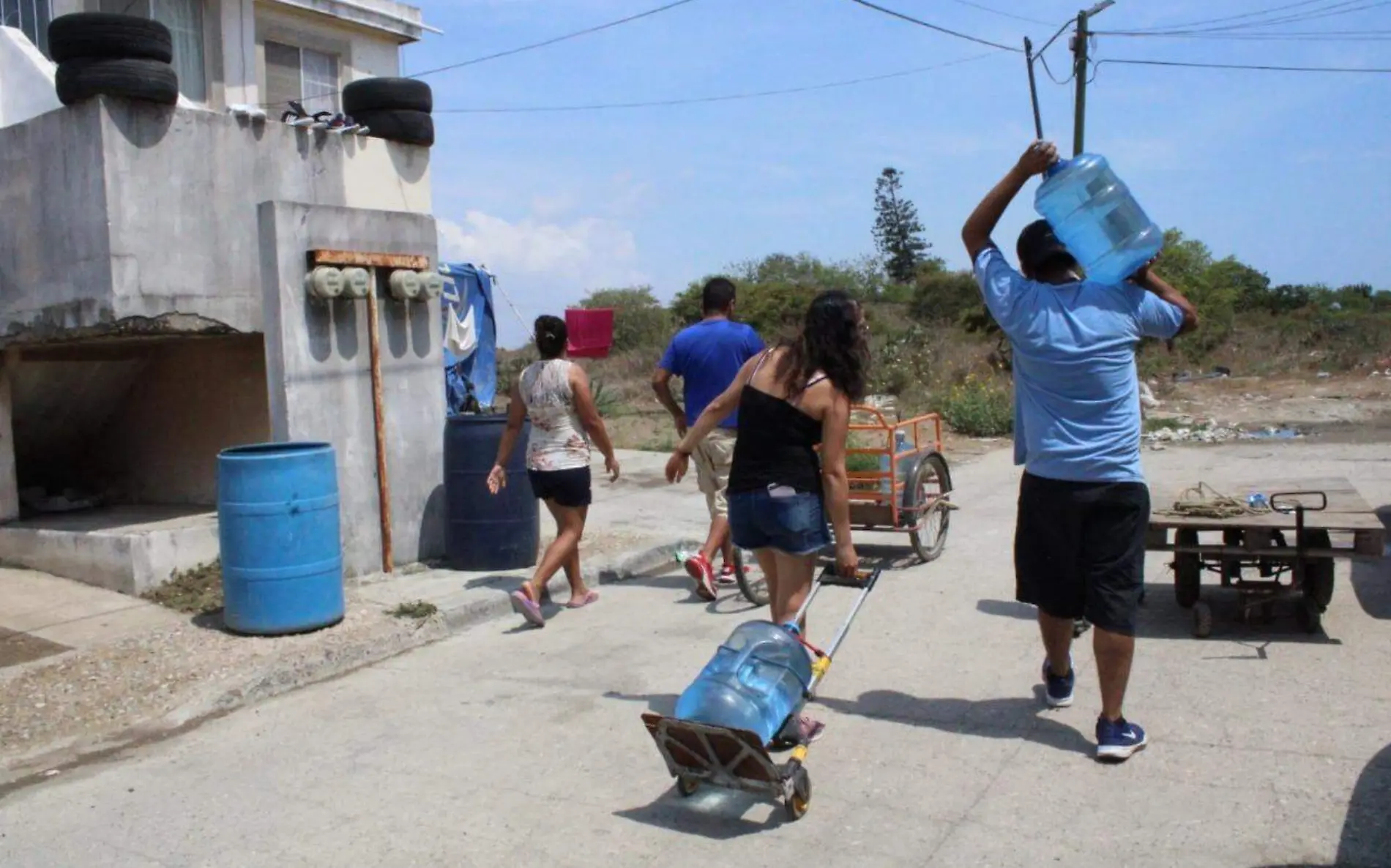 La escasez de agua potable afecta a cientos de familias de Tamaulipas Mariela Macay